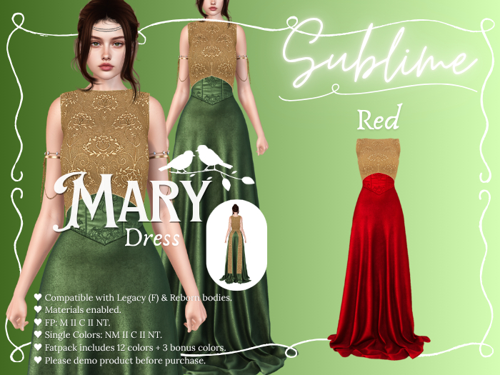 Sublime :: Mary Dress (Red)