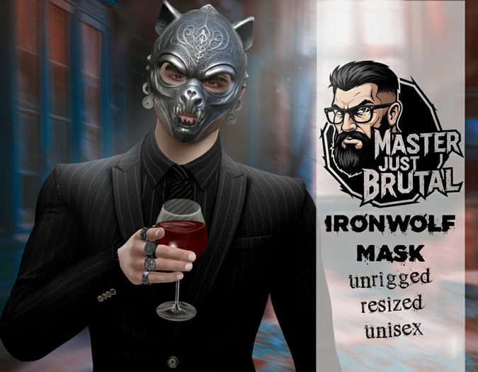 MJB DEMO Ironwolf mask