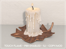 Leaf Candle Plate