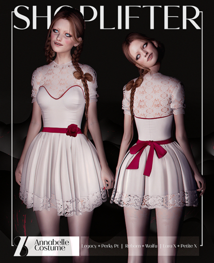 [SHOPLIFTER] - 'Annabelle' Costume / Fatpack