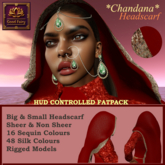[Good Fairy] - Indian Headscarf {Chandana}