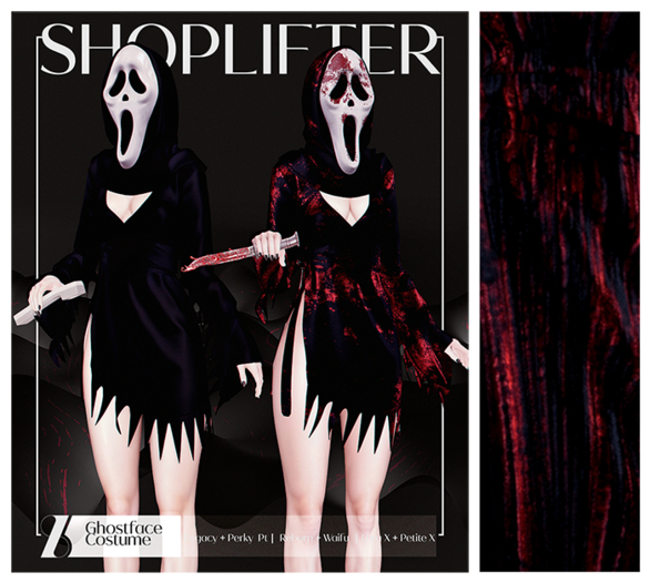 [SHOPLIFTER] - 'Ghostface' Tunic / Bloodier