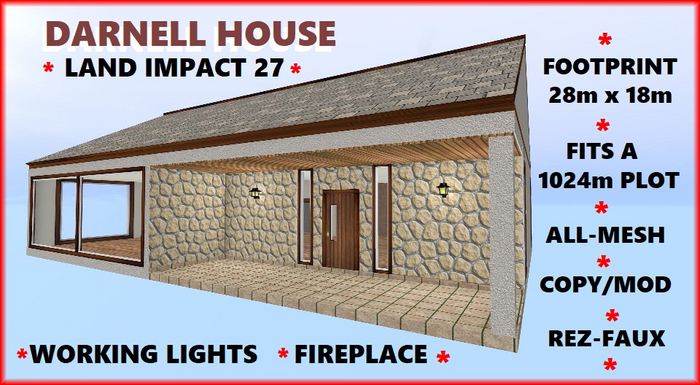 DARNELL HOUSE 27Li (Boxed)