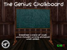 Genius Chalkboard