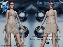 Brit Brat Skirt Nude by RYSO