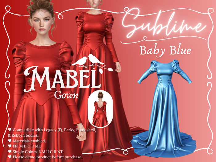 Sublime :: Mabel Gown (Baby Blue)