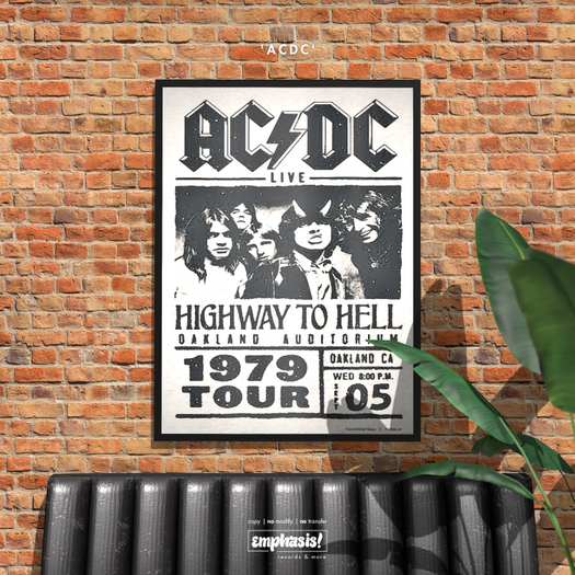 [e!] Framed Poster: ACDC! (add)