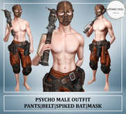 Male Outfit Psycho Costume