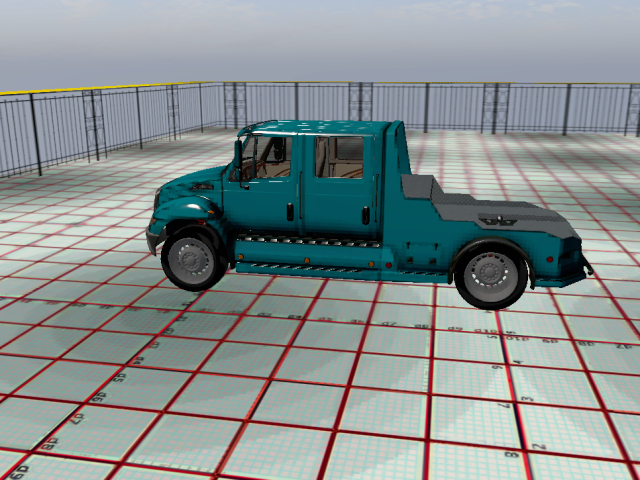 International Crew Cab Diesel Toter  [Boxed]