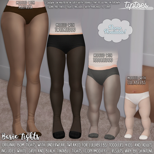 . tiptoes - Basic Tights (BOM)