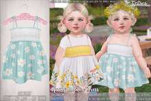 . tiptoes - Spring Meadow Dress - Dewdrop