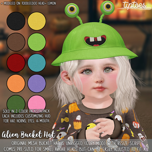 . tiptoes - Monster Bucket Hats - Demo
