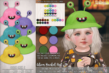 . tiptoes - Alien Bucket Hat - Pack 2