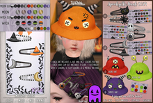 . tiptoes - Witchy Snap Hair Clips