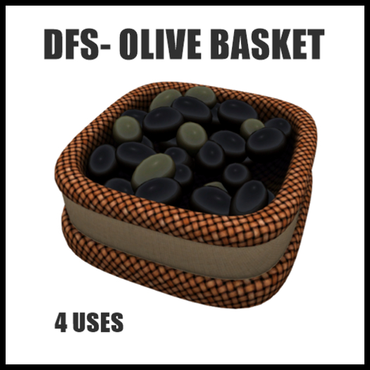 DFS Olive Basket- ACTUAL ITEM