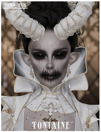 Fontaine Cosmetics - Paimon Mask Collection - DEMO