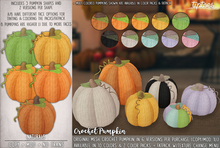 . tiptoes - Crochet Pumpkin - Naturals