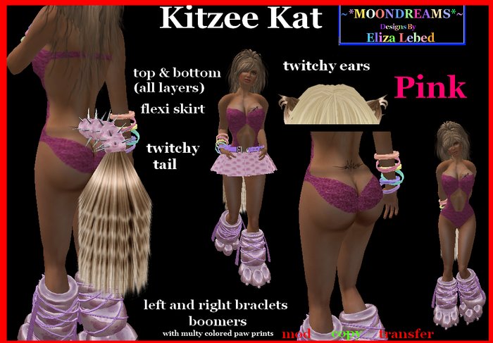 Kitzee Kat Pink