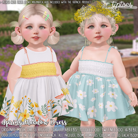 . tiptoes - Spring Meadow Dress - Demo