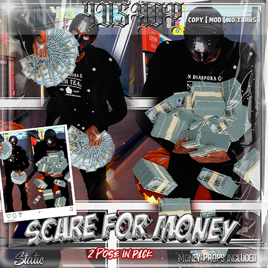 4UShop- Scare For Money PosePack