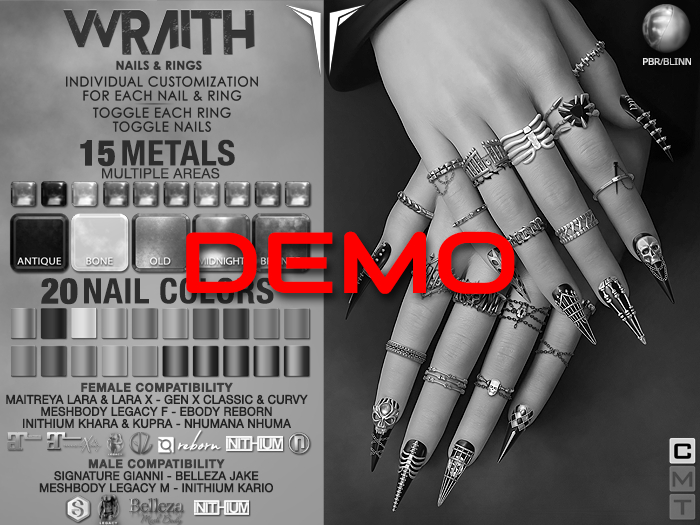 **RE** Wraith Rings & Nails - DEMO