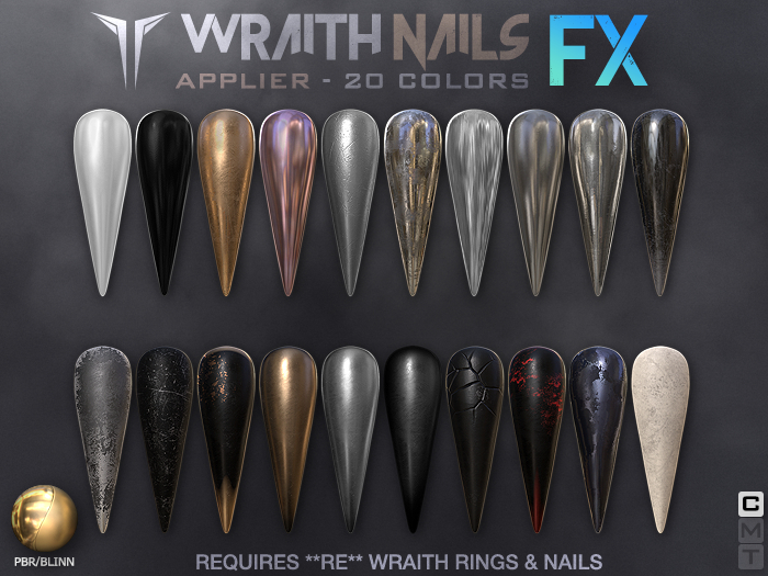 **RE** Wraith Nails Applier - FX - PBR