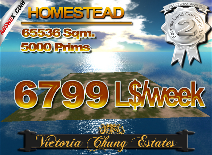 Homestead - Dryffryn Gardens - 7299L$/week with EM rights - (Buy this and you will receive a free gift)