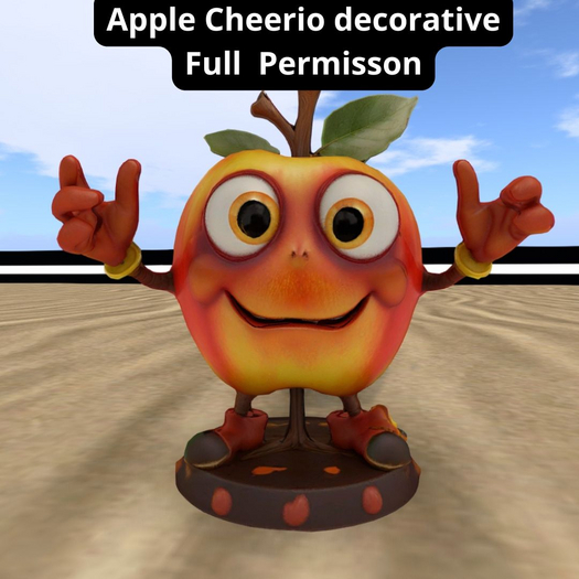 "MB" Apple Cheerio decorative FP