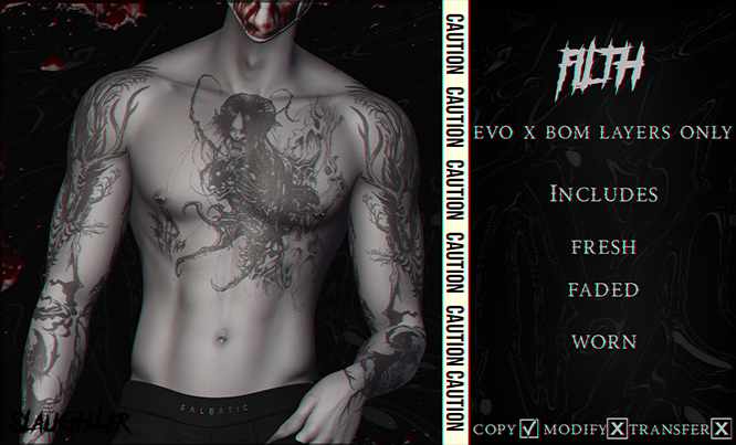 Slaughter - Filth Tattoo