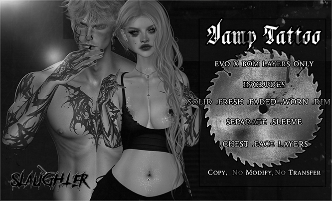 Slaughter - Vamp Tattoo