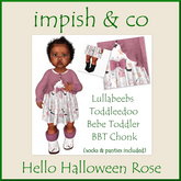 impish & co ~ Hello Halloween Rose BOX