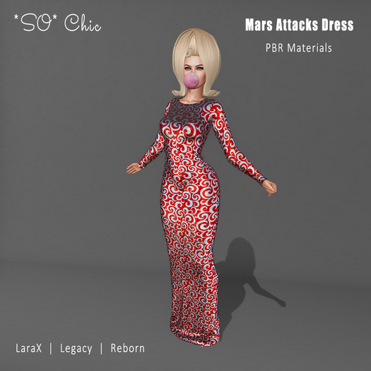 DEMO *SO* Chic Mars Attacks Dress