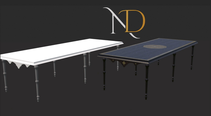 Gothic Long table Full Perm