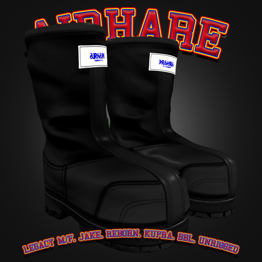 AxH - Rainman X-8 Black Rainboots