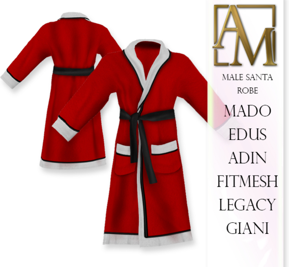 .: AlmaMiranda :. Male Santa Robe