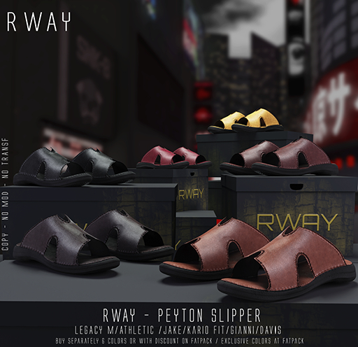 RWAY - Peyton Slipper Fatpack