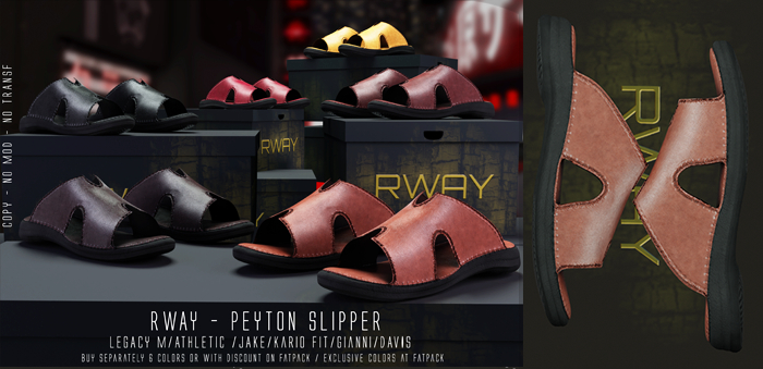 RWAY - Peyton Slipper Chestnut