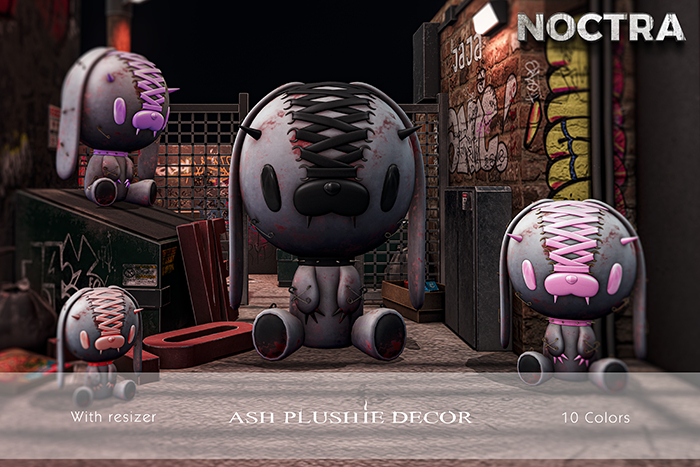 NOCTRA - Ash Plushie DECOR