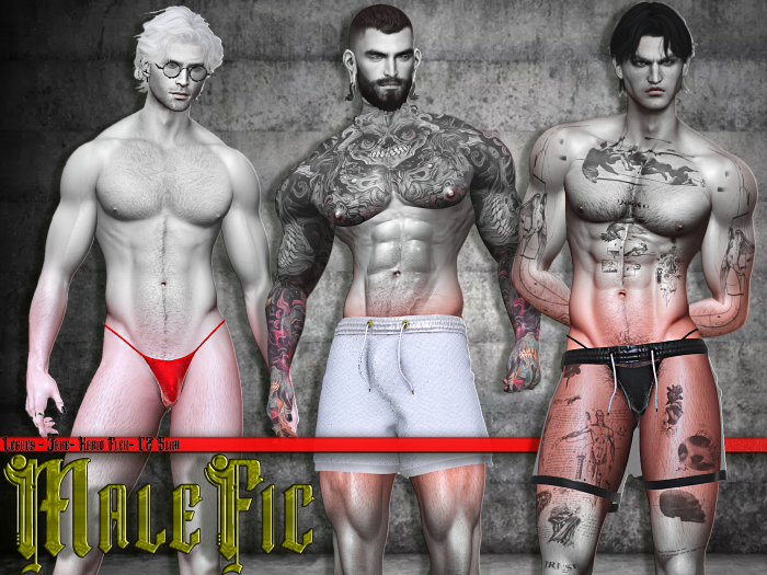 !!MaleFic Justin Short- Fatpack