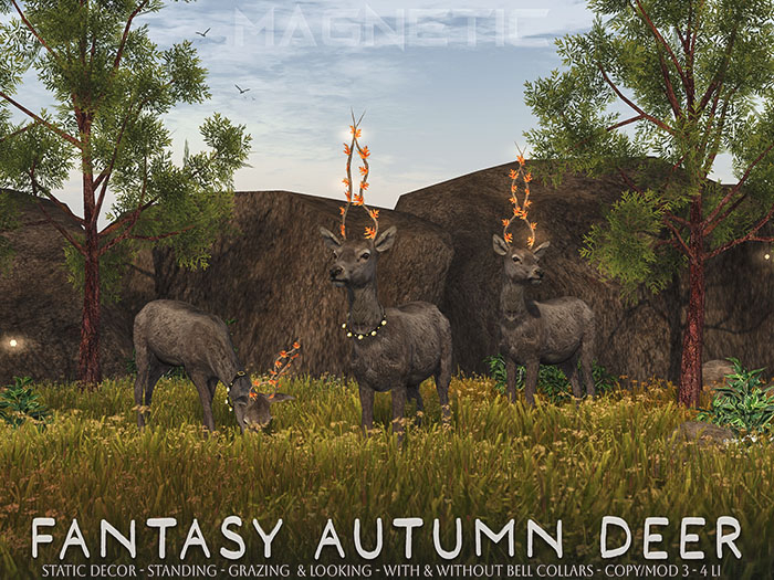 Magnetic - Fantasy Autumn Deer 