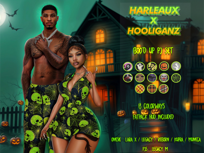 HxH - Boo'd Up PJs FATPACK