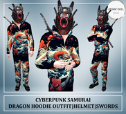 Male Outfit Costume Cyberpunk