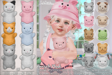 . tiptoes - Snuggle Plush - Cat