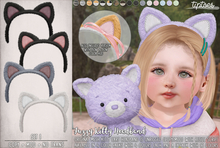 . tiptoes - Fuzzy Kitty Headband - Set 1