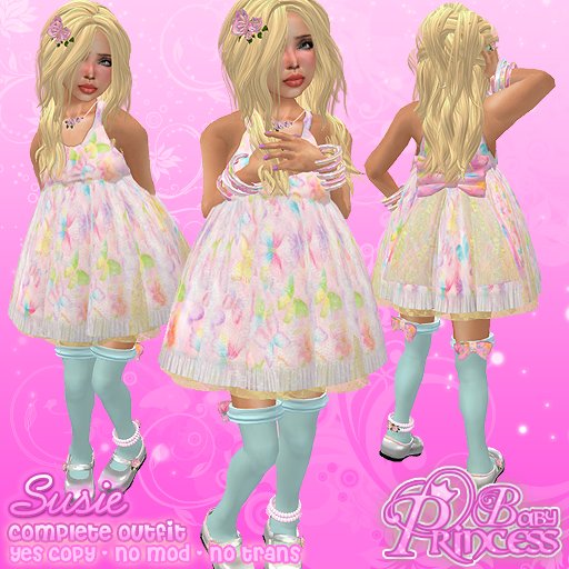 :*BP*: SUSIE +:* BABY PRINCESS *:+ Little Girl ~ Princess Lifestyle ~ Complete Outfit