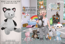 . tiptoes - My Old Kitty - Bi-Color Black