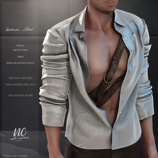 [NC] - Indiana Shirt / Silver