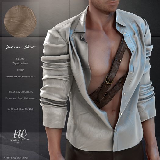 [NC] - Indiana Shirt / Sand 