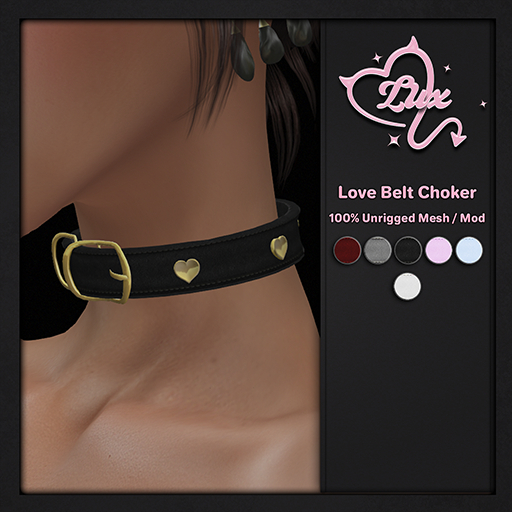 Lux - Love Belt Choker