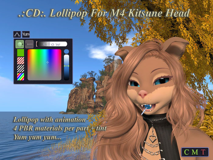 .:CD:. Lollipop For M4 Kitsune Head